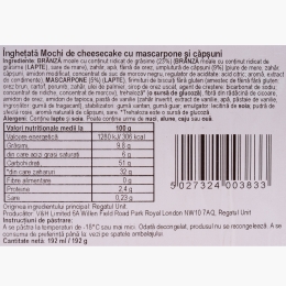 Mochi cheesecake cu mascarpone și căpșune 120g