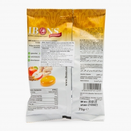 Dropsuri cu ghimbir, mere și scorțișoară fără zahăr 75g