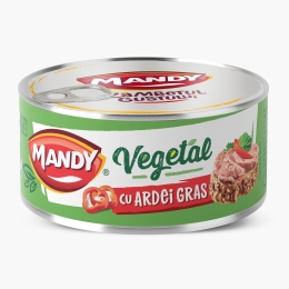 Pastă vegetală tartinabilă cu ardei gras 120g