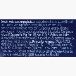 Râșniță condimente pentru paste spaghetti, 30g