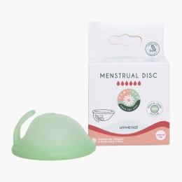 Disc menstrual universal, verde