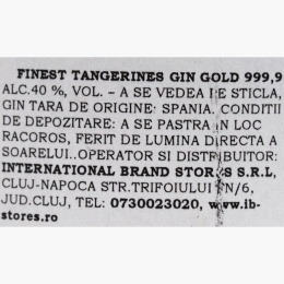 Gin 999.9, 40%, 0.7l