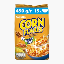 Fulgi de porumb cu miere și arahide Corn Flakes, fără gluten 450g