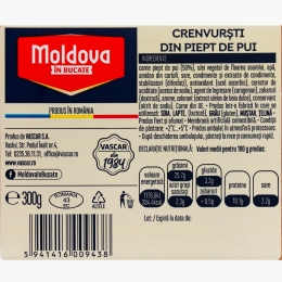 Crenvurști din piept de pui 300g