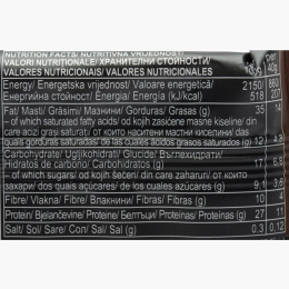 Baton proteic eco cu alune de pădure, acoperit cu ciocolată, vegan 40g