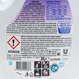 Detergent de rufe lichid 2în1 Gel levănțică, 60 spălări, 3l