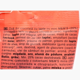 M&M'S - Ouă din ciocolată pungă Paște, Choco Eggs, 70g
