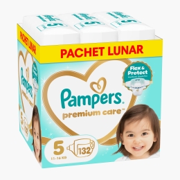 Scutece Premium Care XXL Box, mărimea 5, 11-16kg, 132 buc