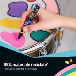 Markere cu vopsea pe bază de apă Intensity, 4 buc