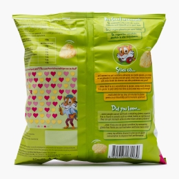 Pufuleți eco inimioare cu cheddar, fără gluten 50g