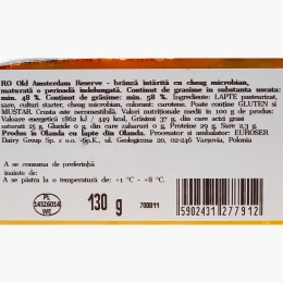 Brânză Gouda Reserve extra maturată 130g