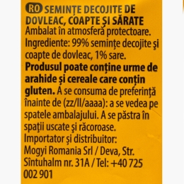 Semințe de dovleac decojite, coapte și sărate 70g