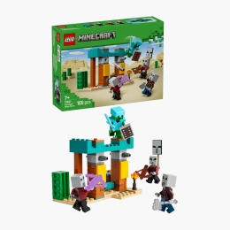 Patrula Illager de deșert, 21267 Minecraft™, 105 piese, +7 ani