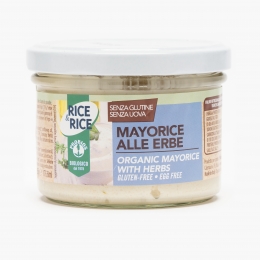 Maioneză vegană din orez cu ierburi eco 165g