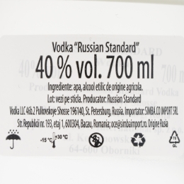 Vodcă 40% alc. 0.7l