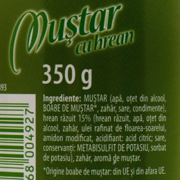 Muștar cu hrean 350g