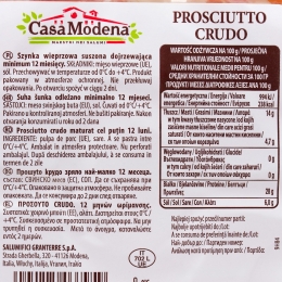 Prosciutto crudo 80g