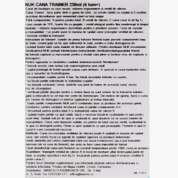 Cană Trainer roz, 6+ luni, 230ml
