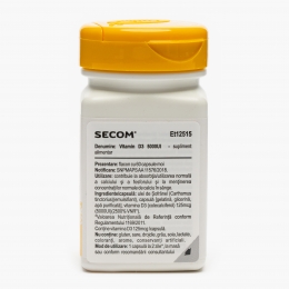 Vitamina D3 5000 UI - 60 capsule 