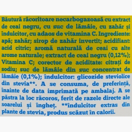 Ceai rece cu lămâie 1l