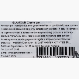 Set clești mici pentru păr, 4 buc