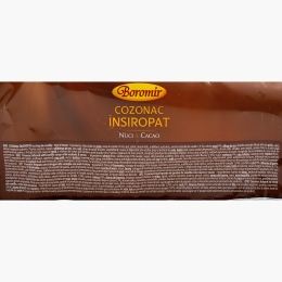Cozonac însiropat cu nuci și cacao 550g