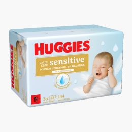 Șervețele umede Zero plastic Triplo, 3x48buc