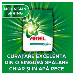 Detergent de rufe pudră Mountain Spring 40 spălări, 4kg