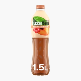 Ceai negru piersici și hibiscus 1.5l