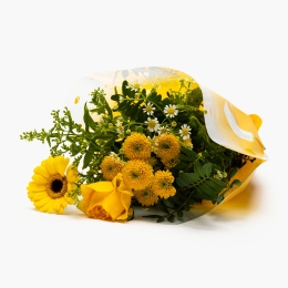 Buchet mixt alb/galben, 7 fire