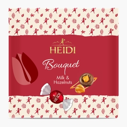 Praline din ciocolată lapte cu alune de pădure 80g