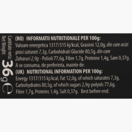 Bomboane fără zahăr cu unt și umplutură de ciocolată, 36g