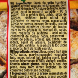 Cornulețe cu gem 400g