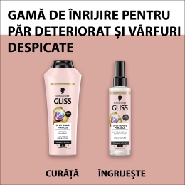 Șampon pentru păr deteriorat și vârfuri despicate Split Ends Miracle 400ml