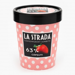 Sorbet căpșuni 310g