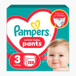 Scutece chiloțel Active Baby Pants Mega Box mărimea 3, 6-11kg, 128 buc