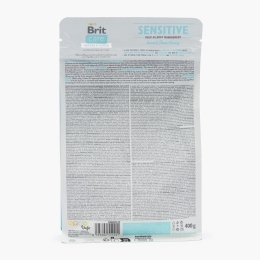 Hrană uscată pentru pisici adulte cu intoleranță alimentară, cu insecte și hering, 400g