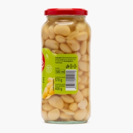 Fasole albă jumbo 570g