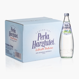 Apă minerală naturală carbogazoasă, sticlă, 12x0.75l