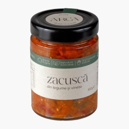 Zacuscă din legume și vinete, 300g