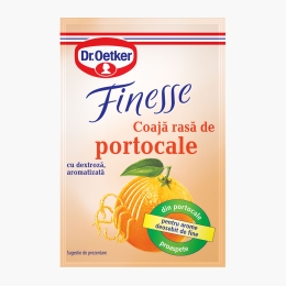 Coajă rasă de portocale Finesse, 3x6g