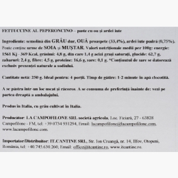 Paste Fettuccine al peperoncino 250g