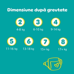 Scutece Active Baby, mărimea 6, 13-18kg, 32 buc