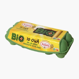 Ouă ecologice mărimea M/L cod 0, 10 buc