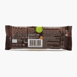 Baton eco cu migdale, învelit în ciocolată, vegan, fără gluten 30g