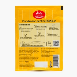 Amestec de condimente pentru burger 25g