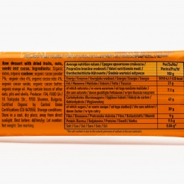 Desert eco din fructe uscate, nuci, semințe chia și cacao 25g