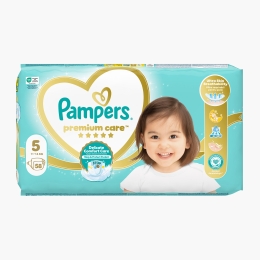 Scutece Premium Care Jumbo Pack mărimea 5, 11-16kg, 58 buc