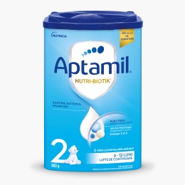 Lapte praf NUTRI-BIOTIK 2, 6-12 luni, Nutricia, 800g