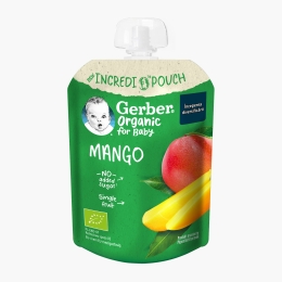 Piure ecologic de mango, +4 luni, 80g